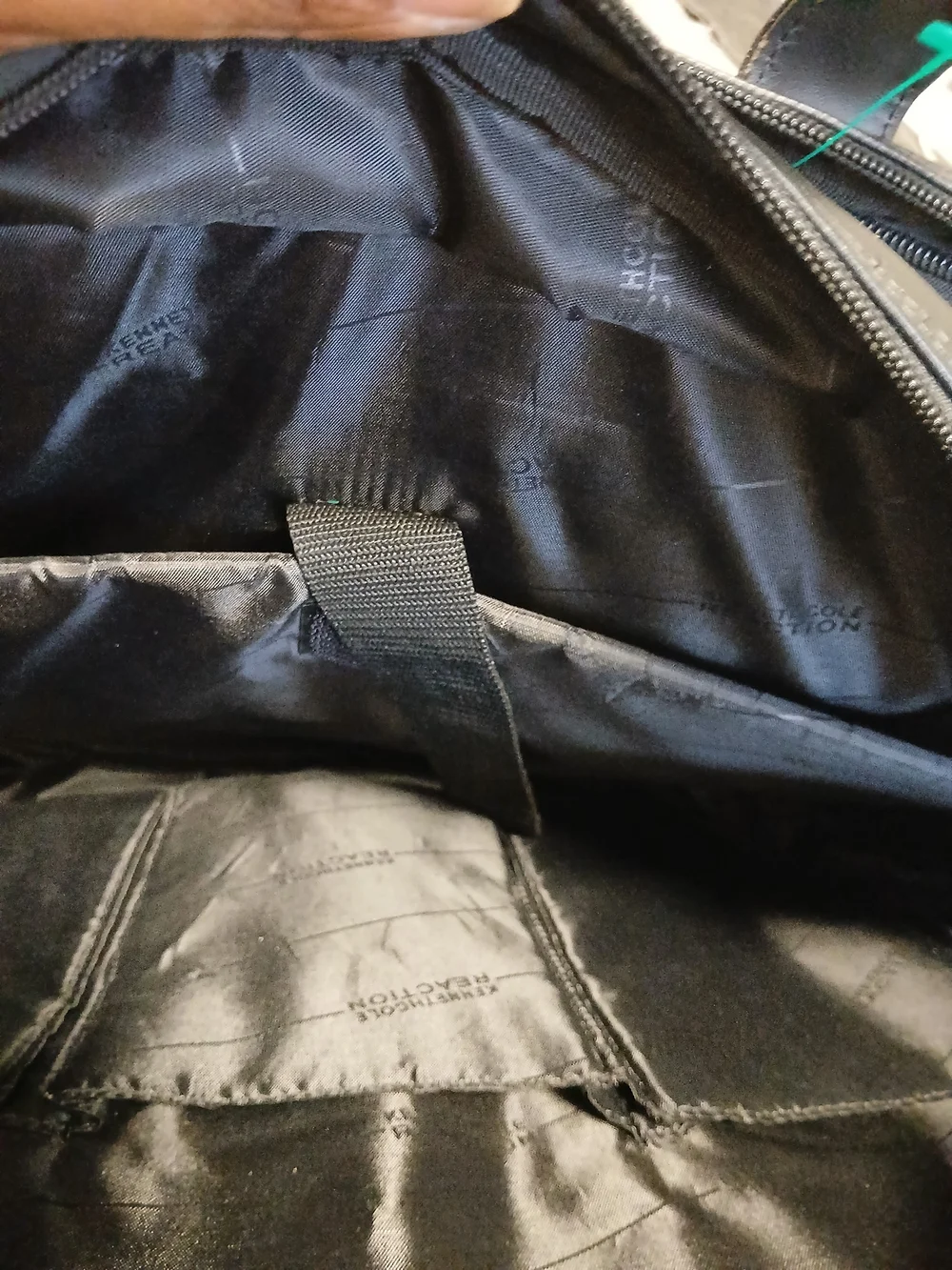 Kenneth Cole Reaction Black Laptop Briefcase